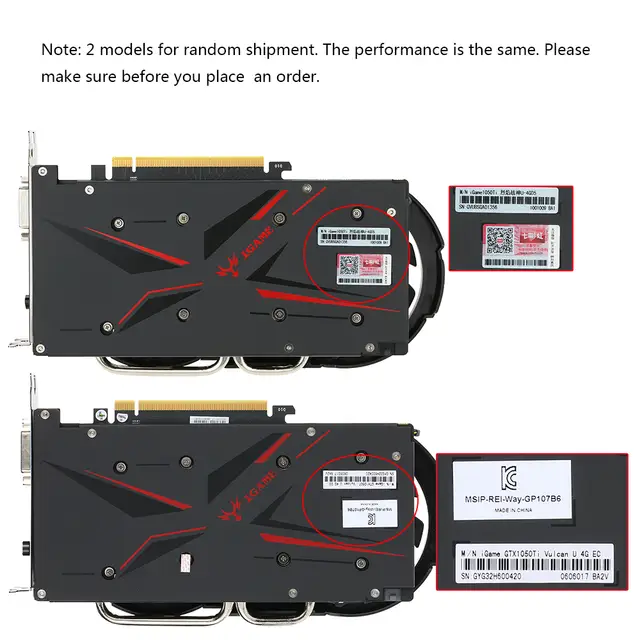 Us 174 99 Graphics Cards For Bitcoin Miner Pci E Riser For Colorful Nvidia Geforce Gtx Igame 1050ti 4gb Gddr5 128bit Graphics Video Card In Graphics - 